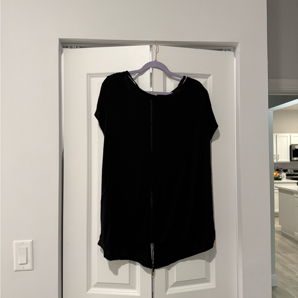 Champion Black Short Sleeve Women's Tee